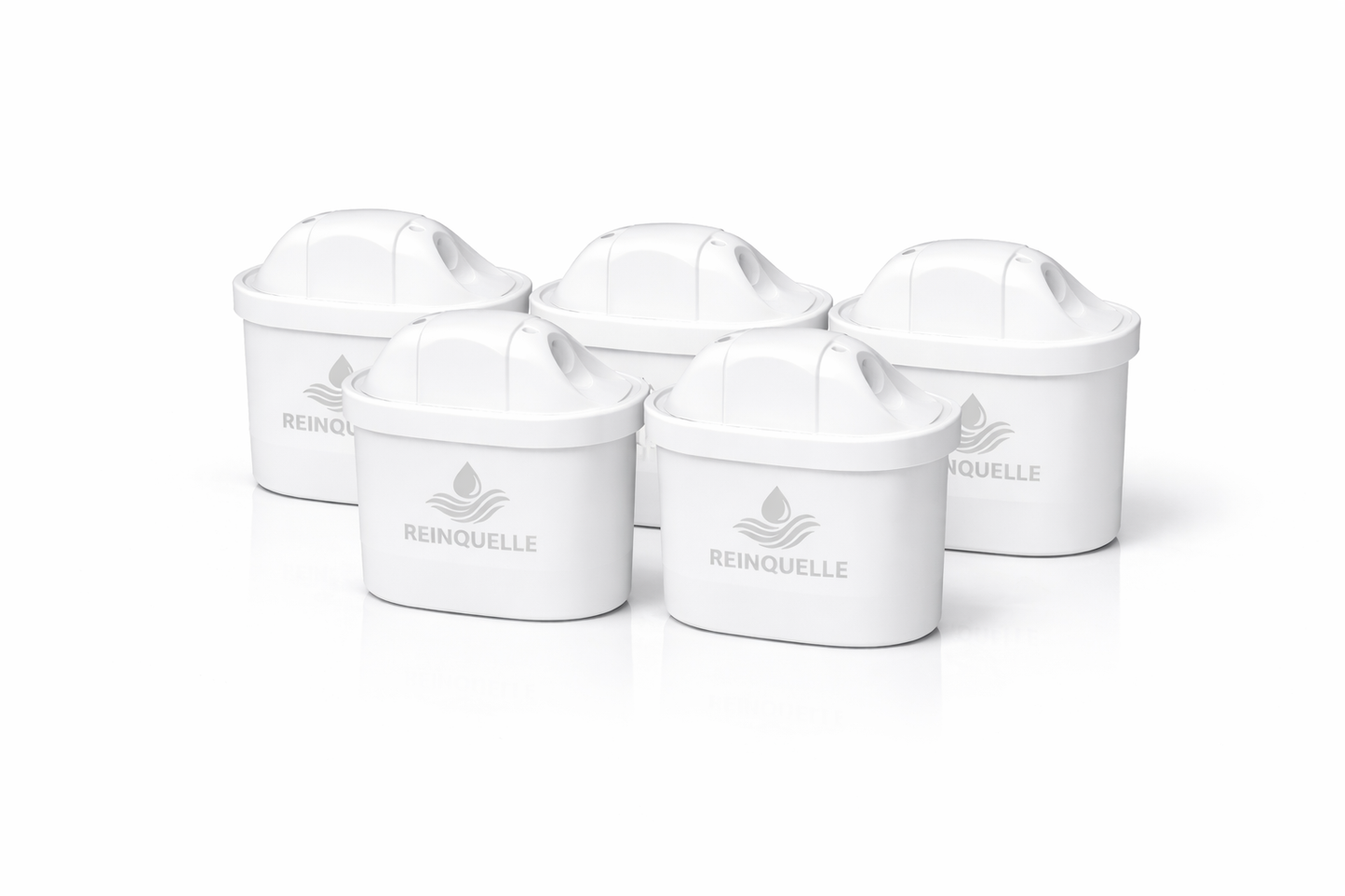 Reinquelle Wasserfilter Kartuschen 6er Pack – kompatibel mit BRITA MAXTRA+ | Vorteilspack für Familien