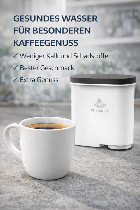 Reinquelle Wasserfilter für Kaffeemaschinen 12er Pack – kompatibel mit Philips LatteGo, 2200, 3200, 3300, 5400 Series
