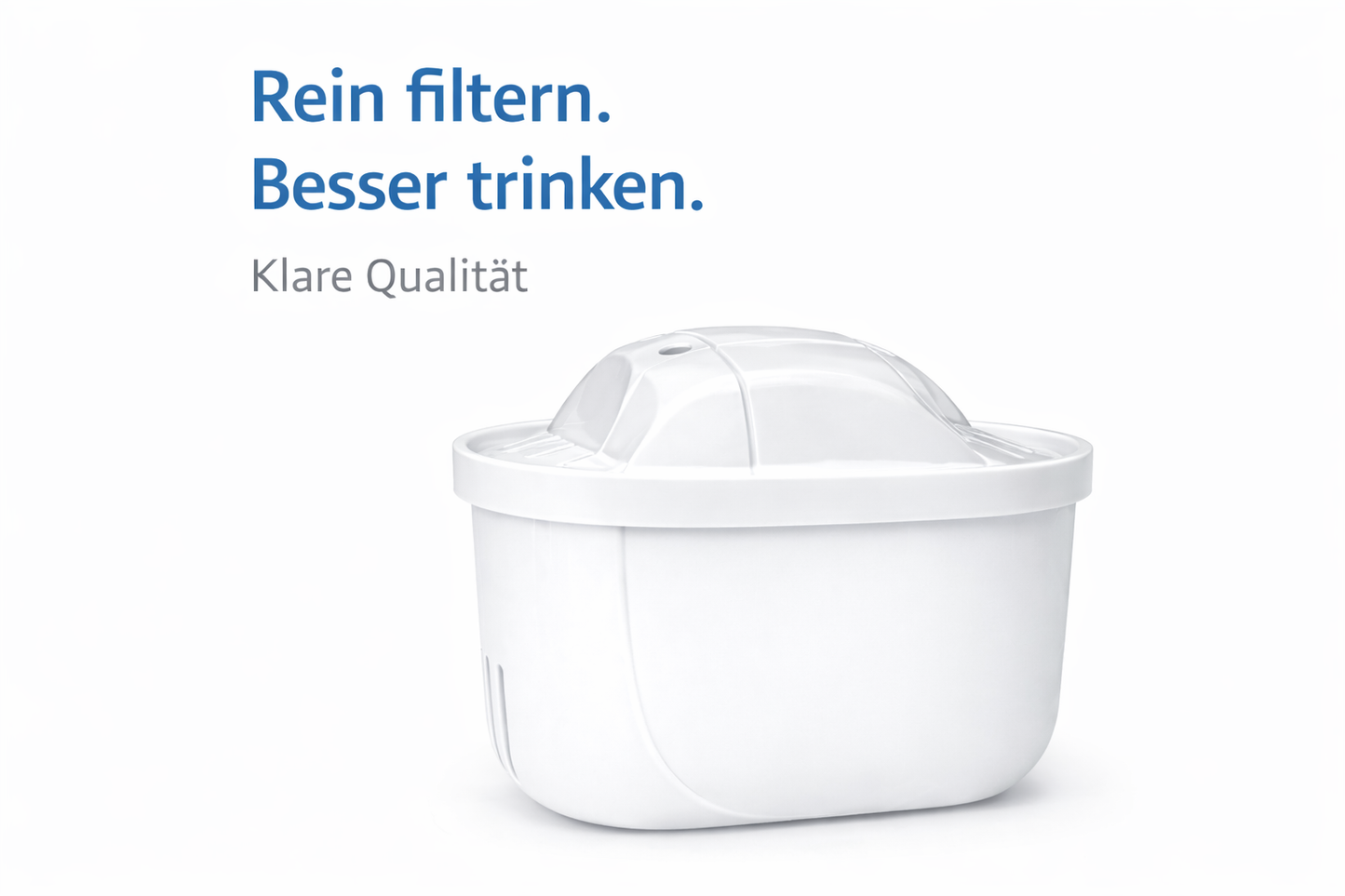 Reinquelle Wasserfilter Kartuschen 6er Pack – kompatibel mit BRITA MAXTRA+ | Vorteilspack für Familien